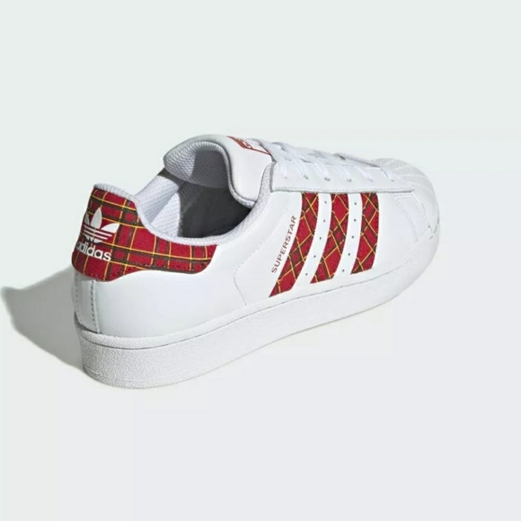Adidas Superstar Scarlet Red Women's Shoes - Picture 6 of 11